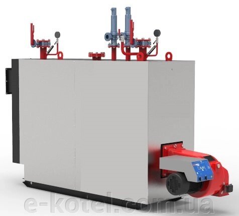 Водогрійний котел серії КВ-ГМ 1,1 (МВт, газ, дизель, мазут) від компанії Монастирищенський завод котельного обладнання - фото 1