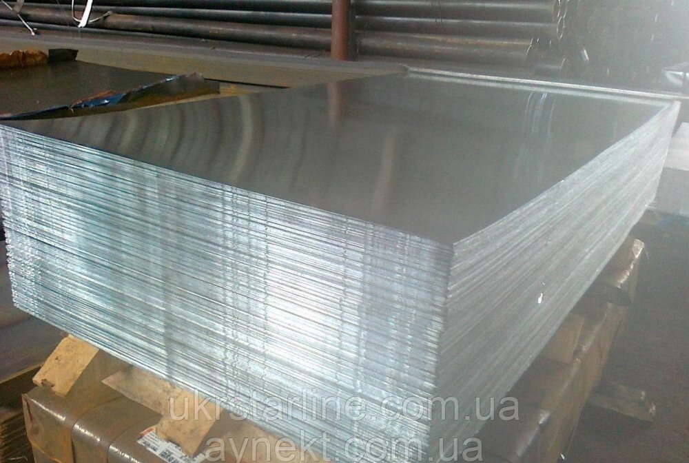 Лист нержавіючий AISI 201, 0.5 (1,0х2,0) 2В листи нержавіюча сталь, нержавіюча сталь. від компанії ТОВ "УКРСТАРЛАЙН" - фото 1