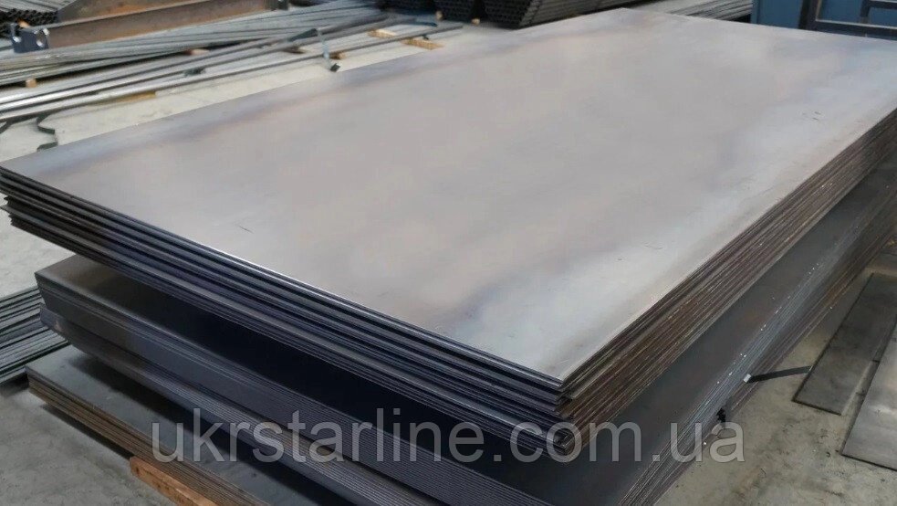 Лист сталевий ст 20, 5.0х1500х6000 мм холоднокатаний, гарячекатаний від компанії ТОВ "УКРСТАРЛАЙН" - фото 1
