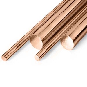 Бронзовий коло 10 мм БрАЖ, БрБ2, БрКМц, БрОФ, БрАМц9-4, БрАЖМц9-4.