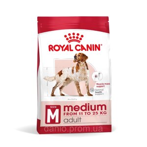 Корм для собак середніх порід Royal Canin Medium Adult 4 кг