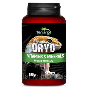 Terrario Вітаміни для леопардових геконів Terrario ORYO for Leopard Gecko 150г