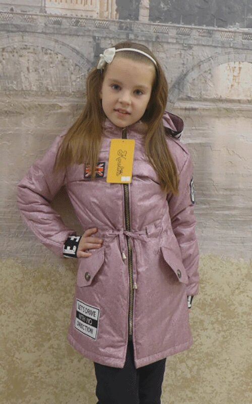 Дитяча деми куртка від компанії МоДнАтУфЛя - фото 1