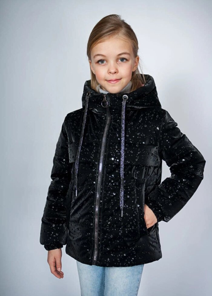 Дитяча коротка куртка від компанії МоДнАтУфЛя - фото 1
