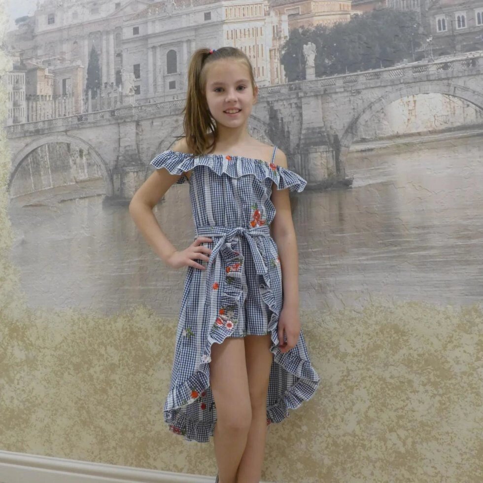 Дитяче плаття - шорти від компанії МоДнАтУфЛя - фото 1
