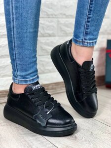 Кросівки чорні стильні