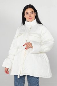 Куртка зимова біла