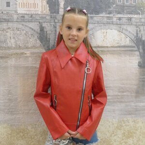 Дитяча шкіряна куртка в Харківській області от компании МоДнАтУфЛя
