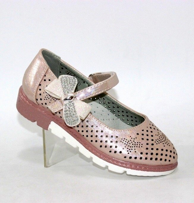 Стильні туфельки для дівчинки від компанії МоДнАтУфЛя - фото 1
