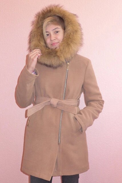 Зимнее кашемировое пальто для девочек від компанії МоДнАтУфЛя - фото 1