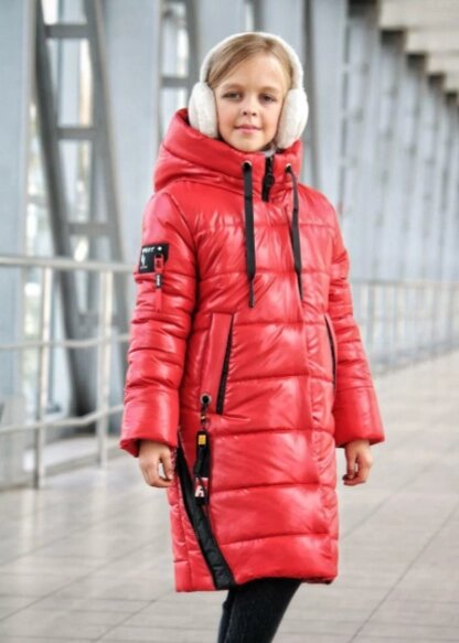 Зимове дитяче модне пальто від компанії МоДнАтУфЛя - фото 1