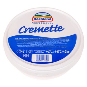 Сир сирний Hochland «Cremette» Польща 2кг