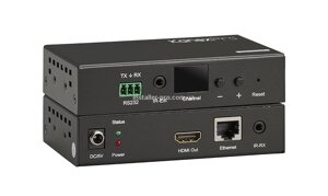 Kanexpro EXT-AVIPH264RX networkav H. 264 HDMI приймач по IP з POE і RS-232, відстань - 120 м.