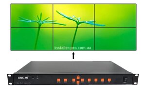 LM-TV06 контролер відеостін 2x3 HDMI, VGA, AV, USB