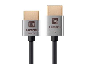 MP13589 Кабель HDMI 4K Slim High Speed, 18Gbps, довжина 0.90 м