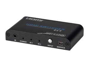 MP15261 blackbird 4K 2x1 HDMI 2.0 switch, HDR, HDCP 2.2, 4K@60hz