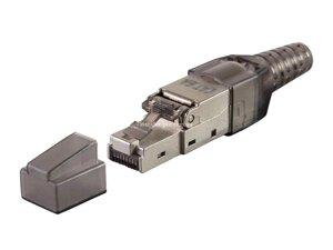 MP24758 Модуляція Steter Cat6a RJ -45 для кабелю 23 / 24AWG Кабель, встановлений - 10 шт.