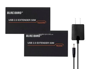 MP39673 Blackbird USB 2.0 2-Port подовжувач по Cat5e / 6 до 50 метрів