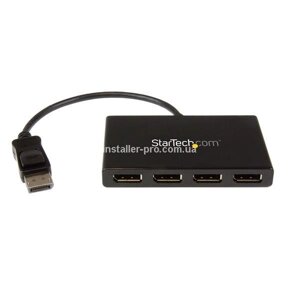 StarTech MSTDP124DP Розгалужувач DisplayPort на 4 монітори DisplayPort - 4-портовий MST Hub