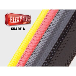 Techflex AGA1.00 Acrylic Flex Glass - Grade A Термооброблена кабельне обплетення зі скловолокна покрите акриловою