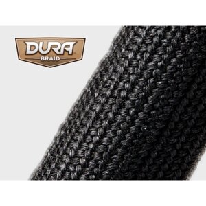 Techflex DBN1.00BK Dura-Braid Розмір 25.4 mm, високоякісна безшовна захисна кабельна оплетка