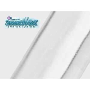 Techflex H2P0.50 Shrinkflex 2: 1 Ultra Clear PVC Розмір 12.7 mm, прозора термозбіжна трубка ПВХ