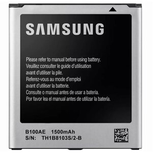 Акумулятор Samsung S7272 Galaxy Ace 3 DUOS / B100AE (1500 mAh) (3 контакта)