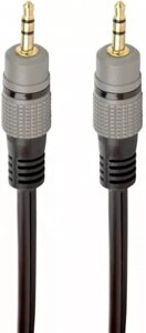 Аудіо кабель Cablexpert AUX mini Jack 3.5mm M/M Cable 1.5 м black (CCAP-3535MM-1.5M)