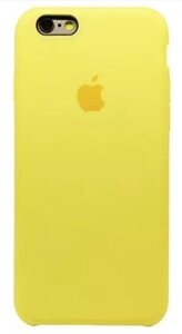 Чохол Silicone Case для Apple iPhone 6, iPhone 6S Yellow