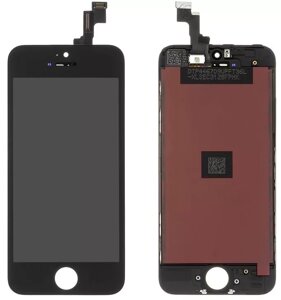 Дисплей Apple iPhone 5S, SE з тачскріном і рамкою, IPS), Black