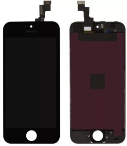 Дисплей Apple iPhone 5S, SE з тачскріном і рамкою, оригінал, Black