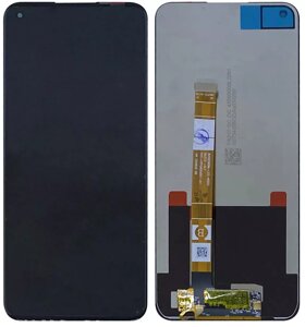 Дисплей Realme 7 5G с тачскрином, оригінал, Black