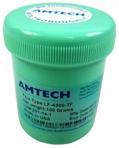 Флюс гель Amtech LF-4300-TF 100гр средней вязкости в пластиковій ємності