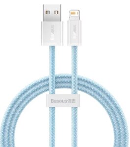 USB Кабель Baseus Dynamic Series 2.4A 2M Lightning Cable Blue (CALD000503)