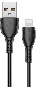 USB Кабель Borofone BX51 Lightning Cable 2.4A Black