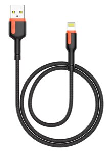 USB Кабель Powermax Alpha Type Lightning Cable Black (PWRMXAT2L)