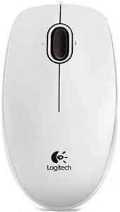 Комп'ютерна мишка Logitech B100 (910-003360) White