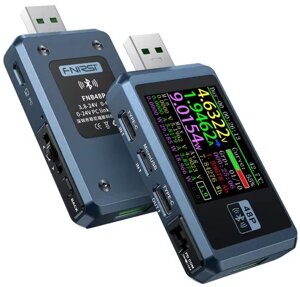 USB тестер fnirsi FNB48P з bluetooth