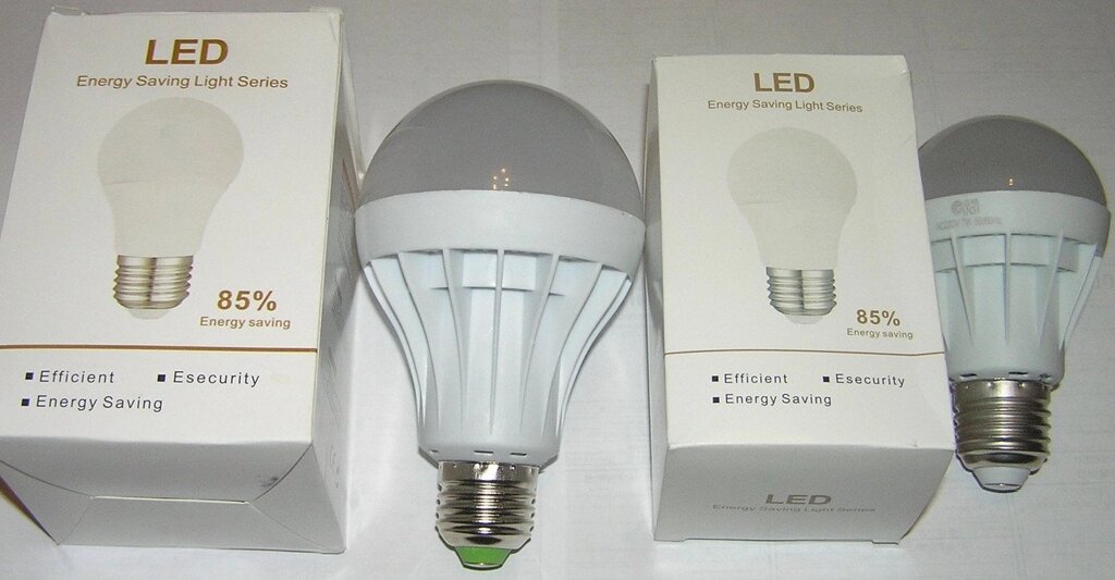 Лампа White Electronics E27 12 W 18 led холодний світ - Multitex (мінімальне замовлення 500 гр)