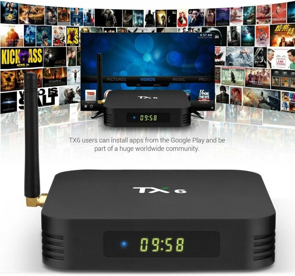 Smart TV TX6 з антеною 2-16 GB - гарантія