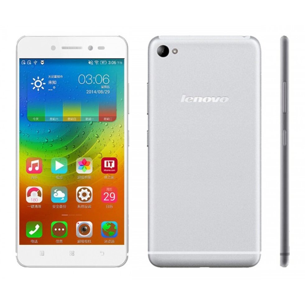 Смартфон Lenovo S90u срібло 5  екр, 4-отрута, 1-16Gb, 1280x720, 13Mp - інтернет магазин