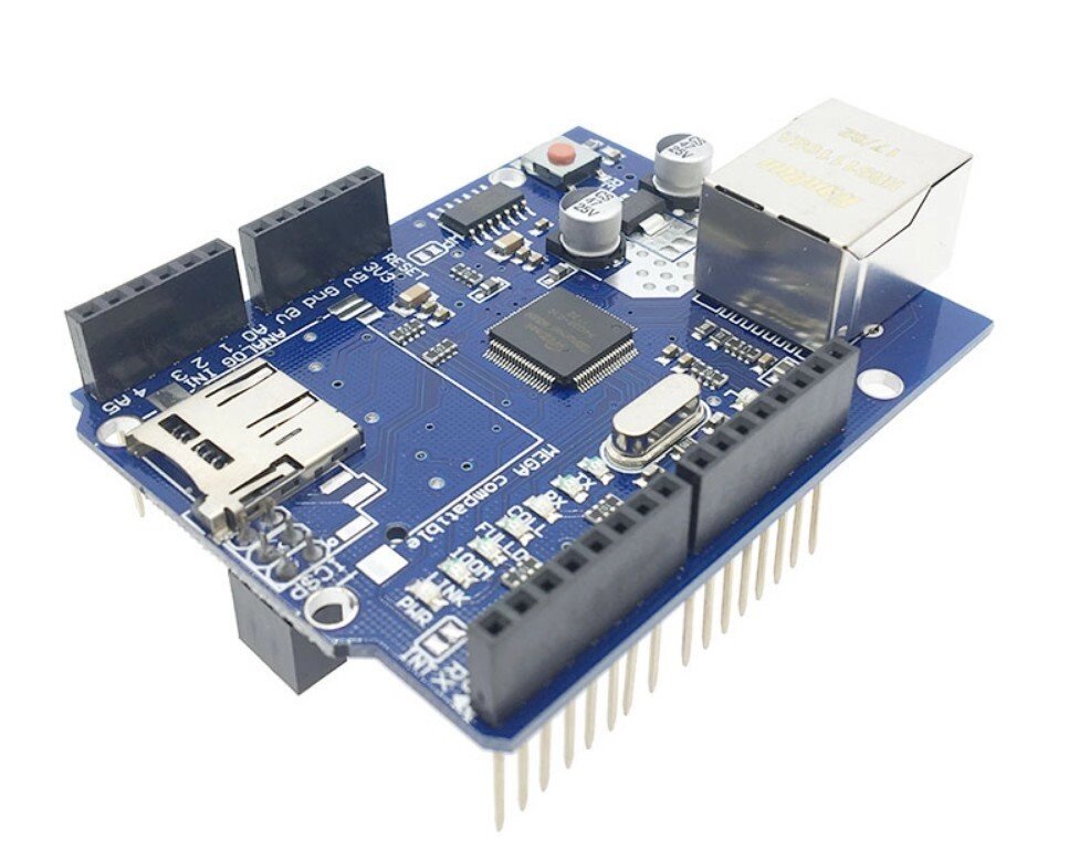 Модуль Arduino R3 W5100 Ethernet Micro SD Card - огляд