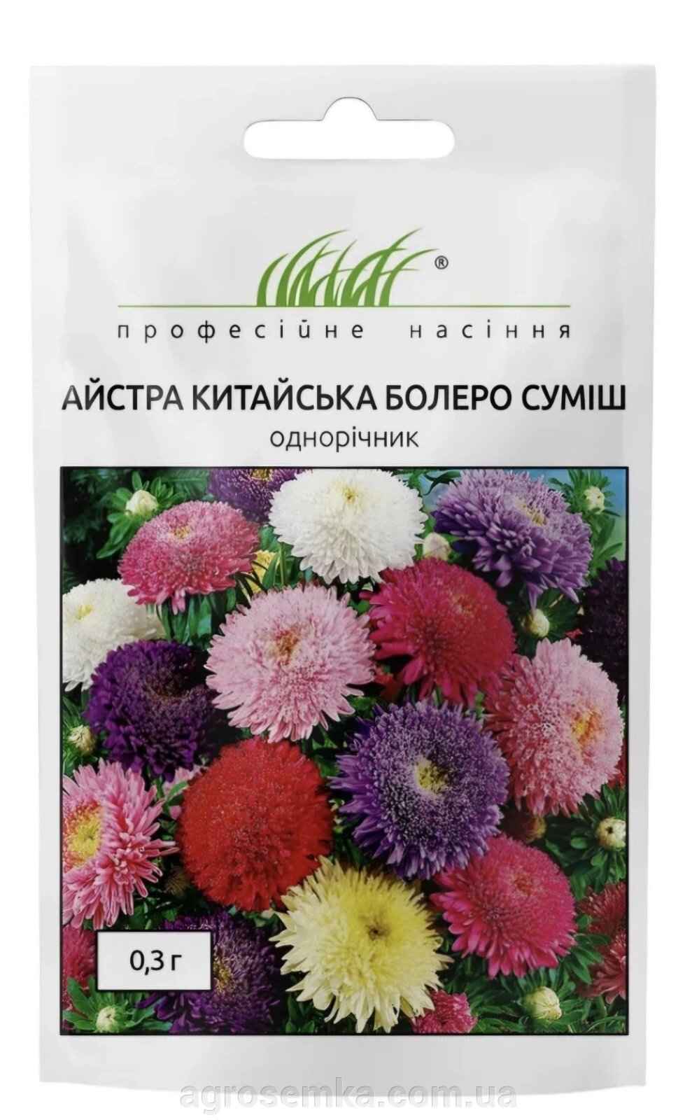 Айстра китайська Болеро суміш 0.3г /  W. Legutko від компанії AgroSemka - фото 1