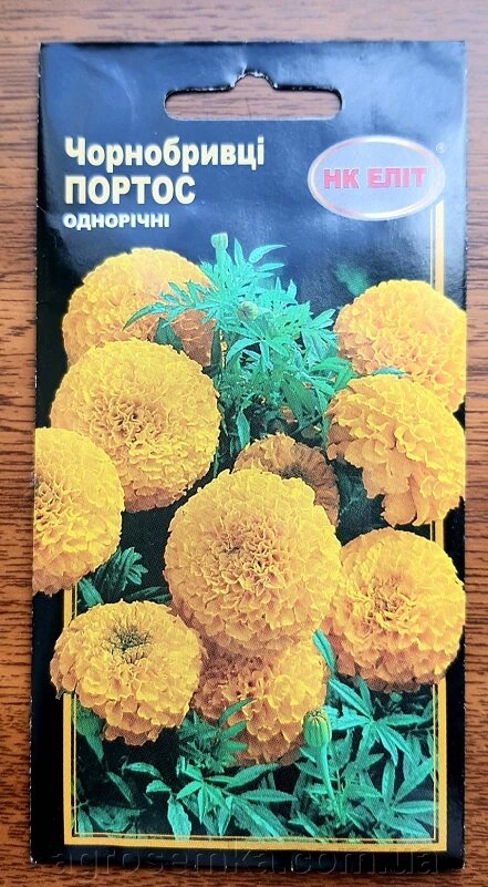 Чорнобривці Портос 0.3г від компанії AgroSemka - фото 1