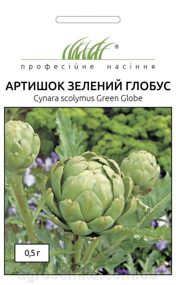Насіння Артишок Зелений глобус 0,5г / Hem Zaden від компанії AgroSemka - фото 1