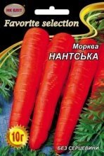 Насіння Морква Нантская 10г від компанії AgroSemka - фото 1