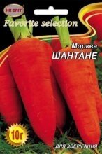 Насіння Морква Шантене  10г від компанії AgroSemka - фото 1
