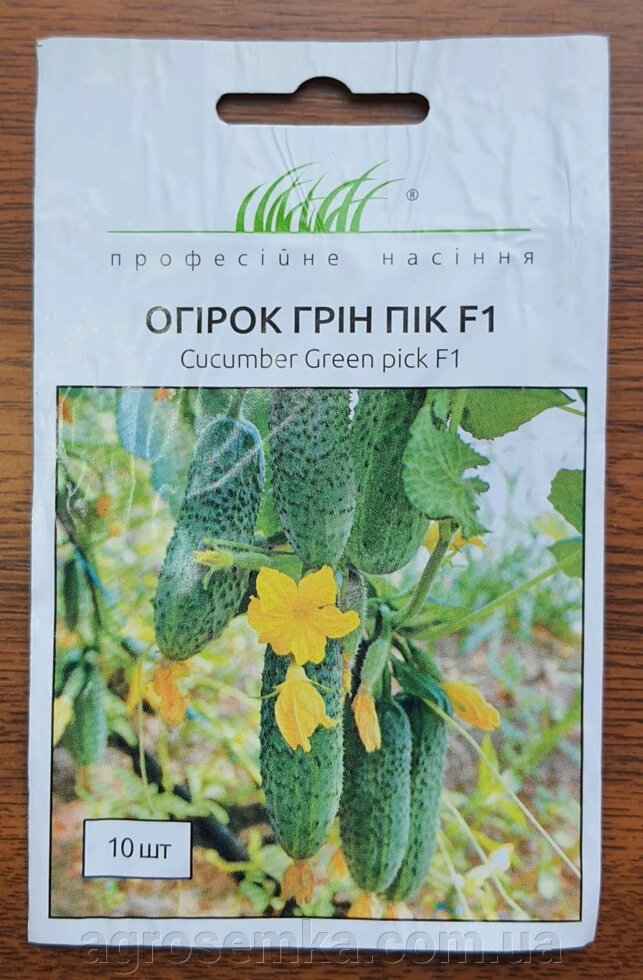 Насіння Огірок Грін Пік F1 10шт / United Genetics від компанії AgroSemka - фото 1