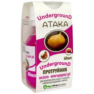 Протруйник Атака Жук Андеграуд 60мл в Київській області от компании AgroSemka
