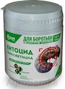 Біопрепарат Ентоцид від капустянки, дротянки і хруща 100г на 100м2